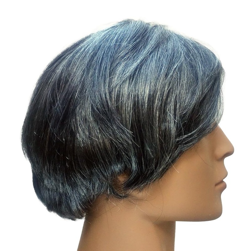 GLOBAL BOX Grandpa Wig, Gray Hair, Men's, Entertainment, Mimic, One
