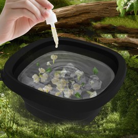 Ice Face Bowl | Foldable Face Ice Bowl with Built-in Tray,Foldable Spa Tool with Built-in Tray Portable Reusable Wash Basin for Firmness Puffiness Skin Care