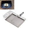Camping Stove Toaster Foldable Portable Stable Structure Stainless Steel Outdoor