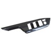 ruihe 4pc Carbon Fiber Color Automobile Door Window Control Panel