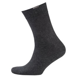 Nur Der Men's Calf Socks, 485525/Herren PasstPerfektSocken3er, Grey (Anthrazitmelange 926), 6/8 (Manufacturer size: 39-42)