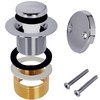 GSTARAM Bathtub Drain Tip-Toe Tub Trim Kit with Two-Hole Overflow