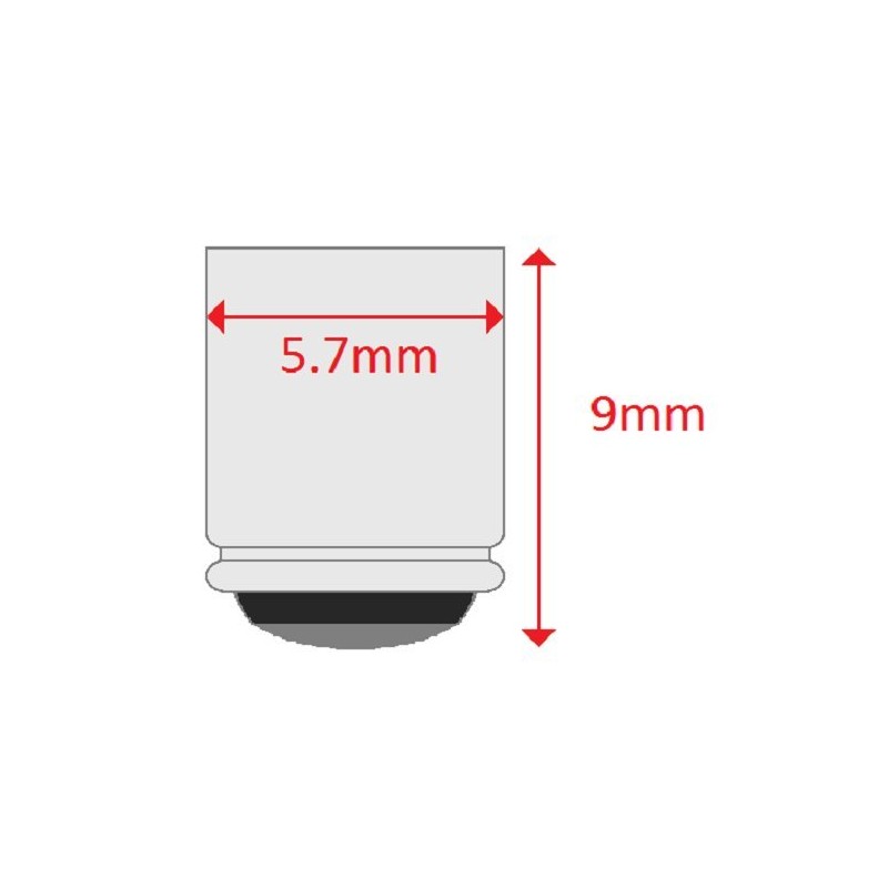 CEC Industries #386 Bulbs, 14 V, 1.12 W, S5.7s Base,