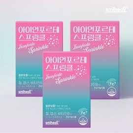 Smahill Iron Forte Sprinkles 30 packets, 3 pieces / 스마힐 아이언 포르테 스프링클 30포, 3개