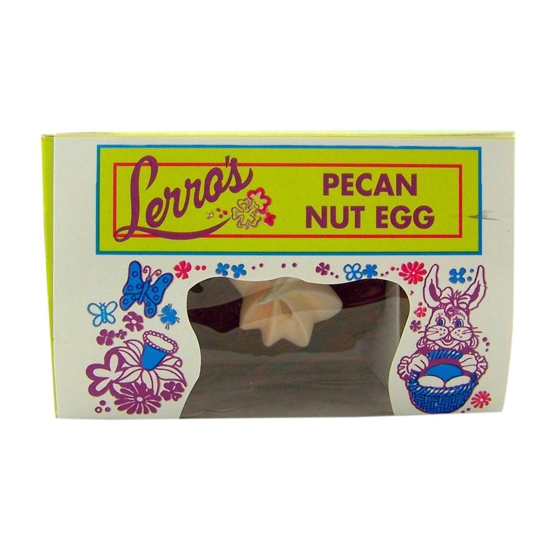 Lerro's Pecan Nut Cream Milk Chocolate Easter Egg, 4 oz