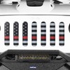 Hooke Road Wrangler Flag Grill Insert JK Mesh Grille Deflector