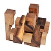 Pen Up Mini, Wooden Brick Puzzle with 12 Identical Pieces,