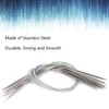 Circular Knitting Needles, Smooth Comfortable Handles Precisely Processed Tips Strong