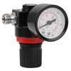 1/4" 150psi Air Pressure Regulator Gauge, Water Pressure Regulator with