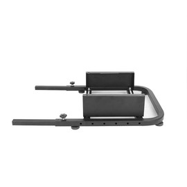 Minneer Rear Seat Bottom Brackets Accessories of 30mm Square Tube Racing Simlator Cockpit Fit for Dardoo/Anman/Marada Racing Stand DIY Upgraded Gaming Steering Wheel Stand Thickened Steel Adjustable