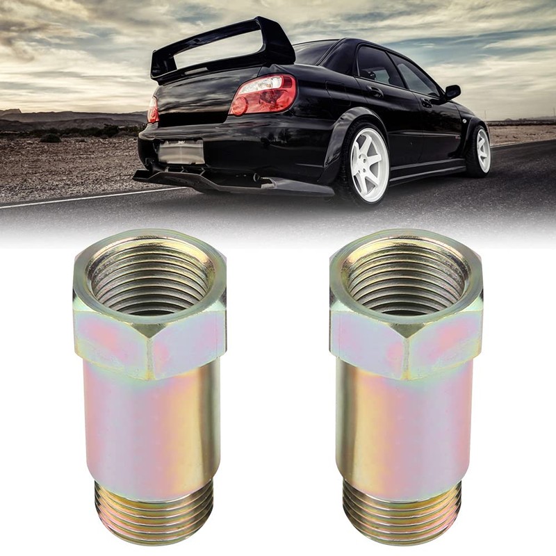 2pcs 45mm M18*1.5 O2 Oxygen Sensor Extender O2 Sensor Extension