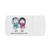 'Sisters. Best Friends for Life' Pill Box with Tablet Splitter