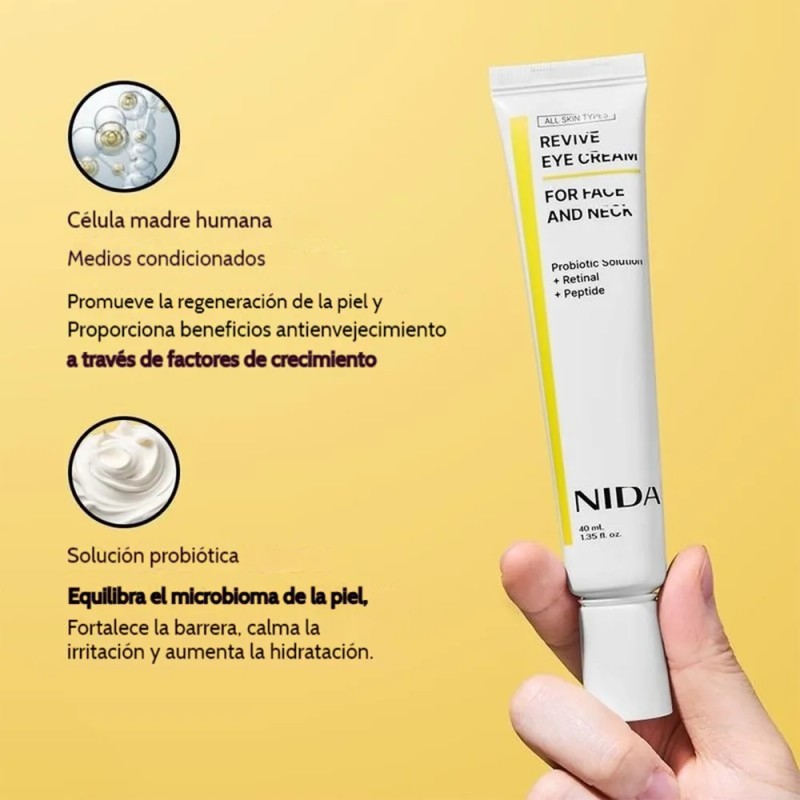 Mp Crema For Ojos Nida Revive For Rostro Y Cuello
