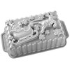 Nordicware 90848 Molde Panqueque Trineo con Santa, Aluminio, 1.4 L