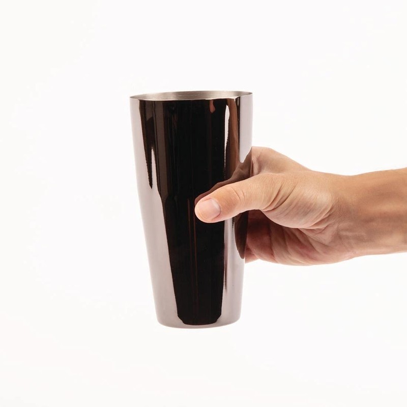 Olympia Gunmetal Barware Boston Shaker 700Ml Kitchen Restaurant Catering Drinks