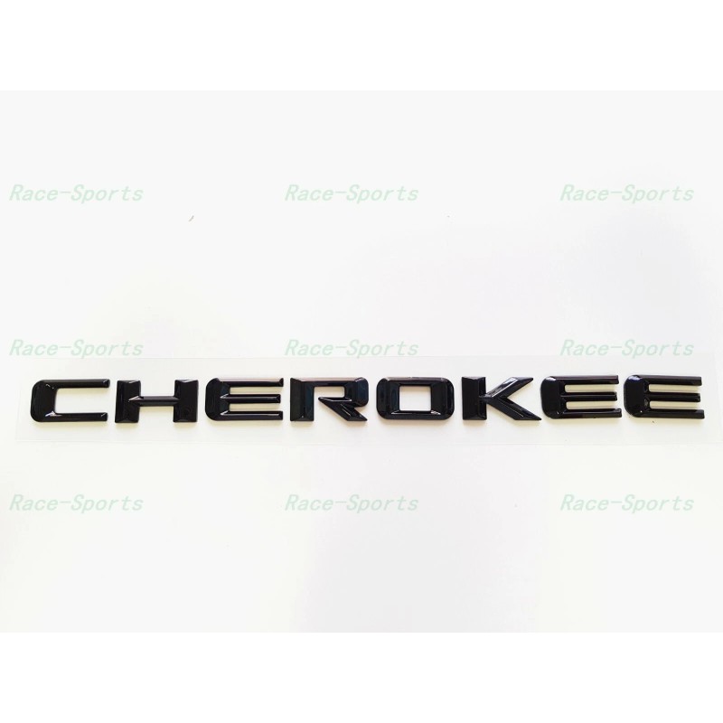Jeep NEW 2PCS Kits Gloss Black GRAND CHEROKEE 3D Letters