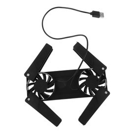 Gatuida Laptop Cooling Pad with Skid Design Efficient Heat Reduction Stand for Comfortable Long Hours of Use Durable Material with Upwards Blowing Fans for Enhanced Performance