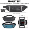 JSTHHTT 2 Pcs Running Belt with Waterproof Adjustable Elastic Strap,