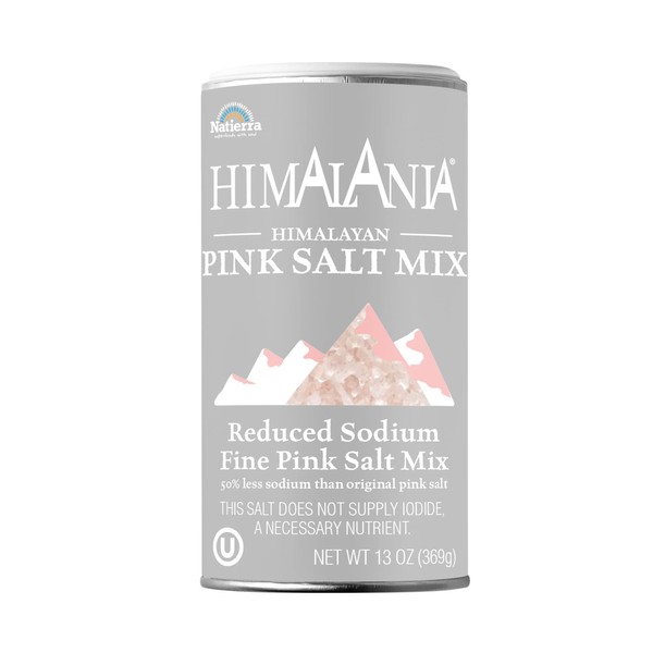 Natierra Himalania Reduced Sodium Himalayan Fine Pink Salt Shaker 13 oz