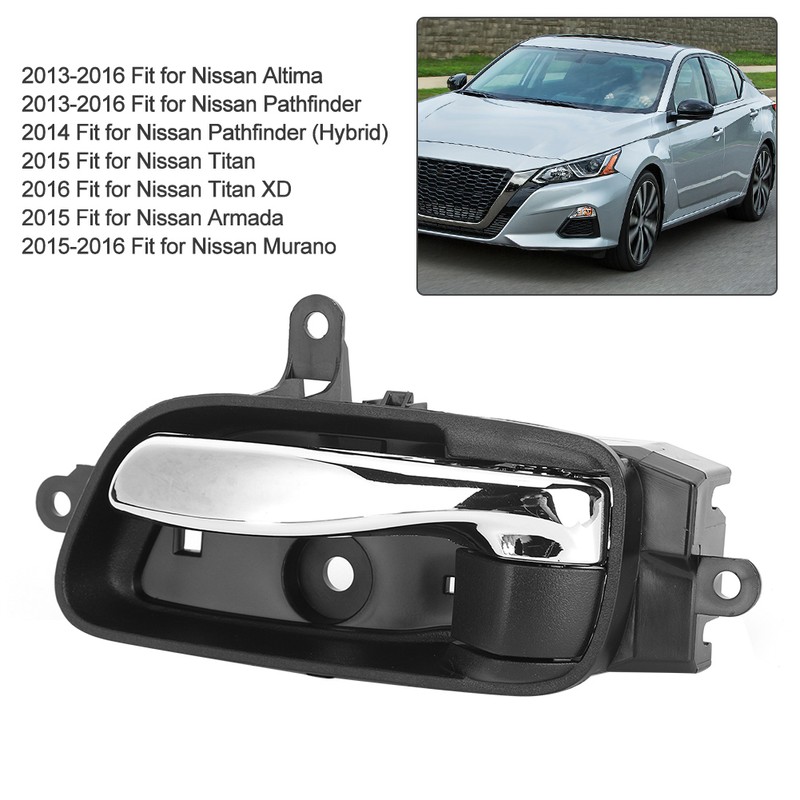 Left Driver Side Rear Interior Door Handle 80671-3TA0D Fit for
