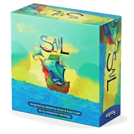 Allplay ‍NIS - SAIL Board Game + Seafarers Expansion - OUT RUN THE KRAKEN! ‍