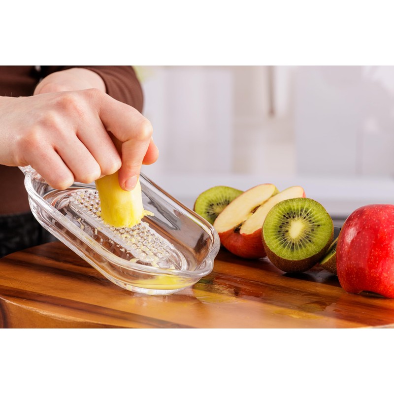 Kilner Multi-Purpose Grater Versatile Hand Grater for Garlic, Fruits &