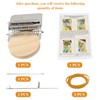 Small Weaving Loom, Speedweve Darning Type Weave Tool, Wooden Weaving