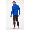 DEVOPS 3 Pack Men's Athletic Turtle Neck Long Sleeve Compression