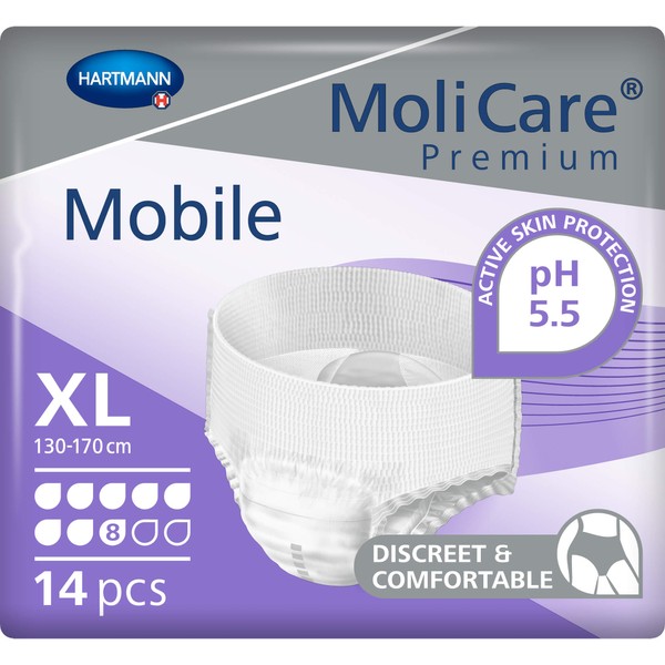 Nicht vorhanden MoliCare Premium Mobile 8 Tropfen Gr. XL, 14 St