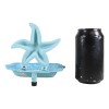 Cast Iron Marine Ocean Coastal Rustic Blue Starfish Sea Star