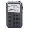 OHM AudioComm AM/FM Pocket Radio, Dark Gray RAD-F127N-H