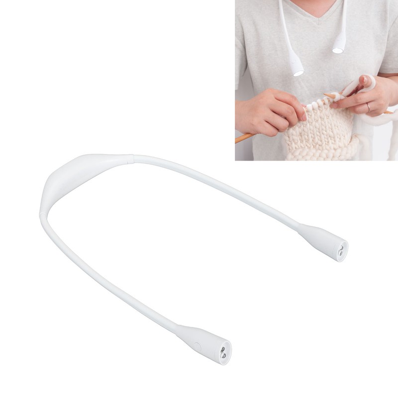 Neck Knitting Light USB Charging Eye Friendly Portable LED Hands
