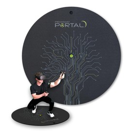 VR Mat - 42" ProxiMat ® Metaverse Portal - X-Large Mat for Virtual Reality - Play with Both Feet on The Mat