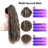 4# Dark Brown Ponytail Extension Curly Ponytail Extension for Women