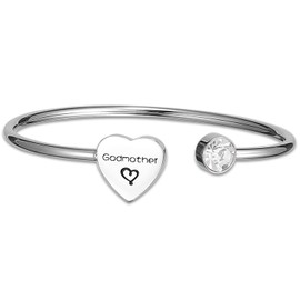 Kivosliviz Pulsera de madrina para regalo para madrina, madrina, joyería para madrina