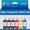 GILIMEDIA Refilled Ink Cartridge Replacements for Epson 522 T522 Ink