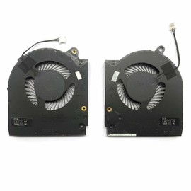 BestParts Fan Replacement for Dell M15 R5 R6 - Genuine CPU+GPU Cooling Fan for Alienware M15 R5 Ryzen Edition, M15 R6, P/N: DFSCK22D058833 FND1, DFSCK22115181S FND0