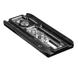 Mantona Quick Release Plate for Dolomite Video Tripods - Quick Release Camera Plate, 130 x 60 x 10 mm, 1/4 and 3/8 Inch Connection, for Mantona Dolomit 3100, 3200, 4000, 5000