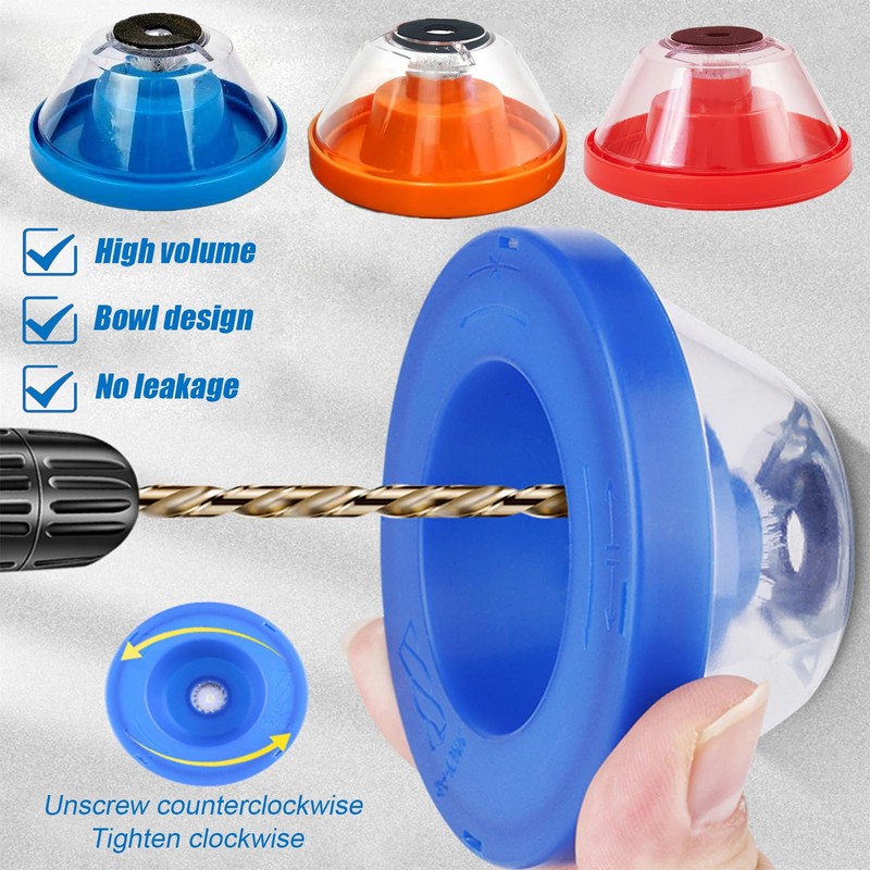 KUBDPQOR Drill Dust Collector, Pack of 4, Shockproof Dust Collector,
