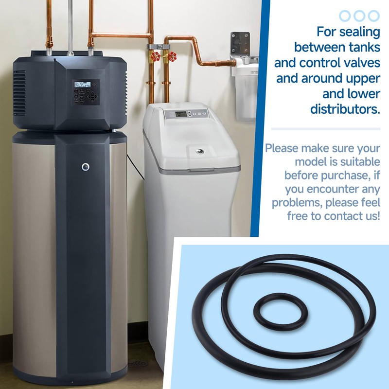 Water Softener O-Ring Seal Kit 7112963 – Compatible with Whirlpool