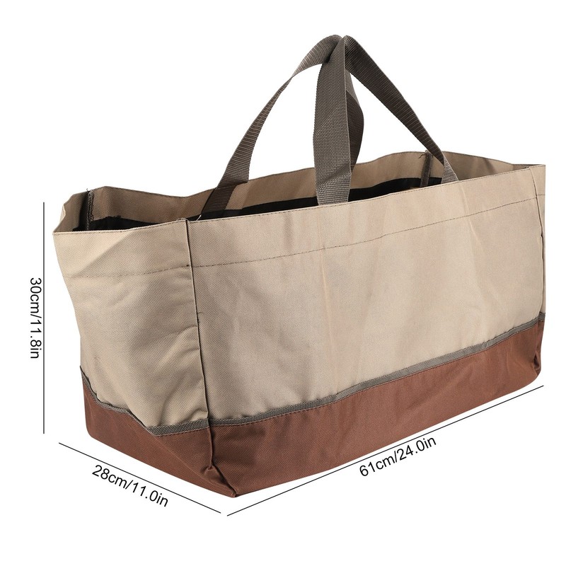 Firewood Carrying Bag Log Charcoal Tote Transport Carrier Large Capacity