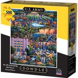 Dowdle Jigsaw Puzzle - U.S. Army - 500 Piece