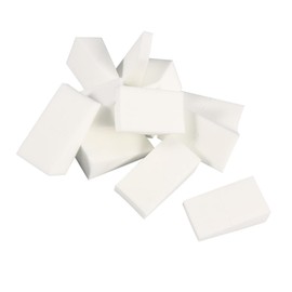 WOONEKY 24pcs Triangle Soft Body Puff Makeup Pads Triangular Face Powder Puff for Use