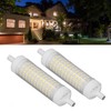 2Pcs R7S LED Light Bulb 118mm Dimmable 15W 154 LEDs