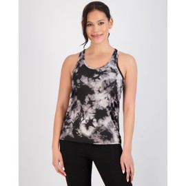 Real Essentials - Pack of 5 Women's Quick Dry-Fit Ladies Tops Athletic Yoga Workout Gym Active Tees Exercise Racerback Sleeveless Flowy Fitness Loose Fit Moisture Wicking Tank Top - XX-Large - Set 13