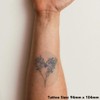 'Sprig of Forget Me Nots' Temporary Tattoo - Water Resistant,
