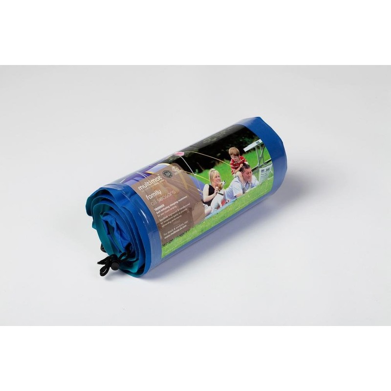 Multimat Trekker Compact 25 Self Inflating Sleeping Mat Small, Blue,