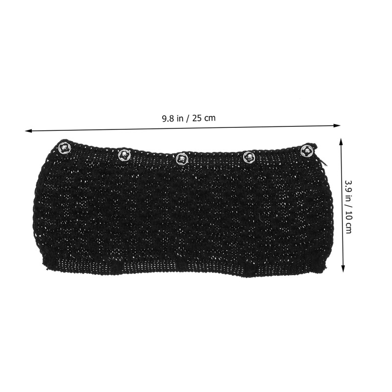 OSALADI Woolen Headphone Cover Pad Protector for Comfortable and Knitted