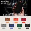 【JEANE.LIDYA】Key Case Men's Women's Carbon Leather 6-Hook Smart Key Compatible