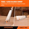 JORGENSEN 9.5 Inch Pull Saw Replacement Blade, SK5 Steel 21
